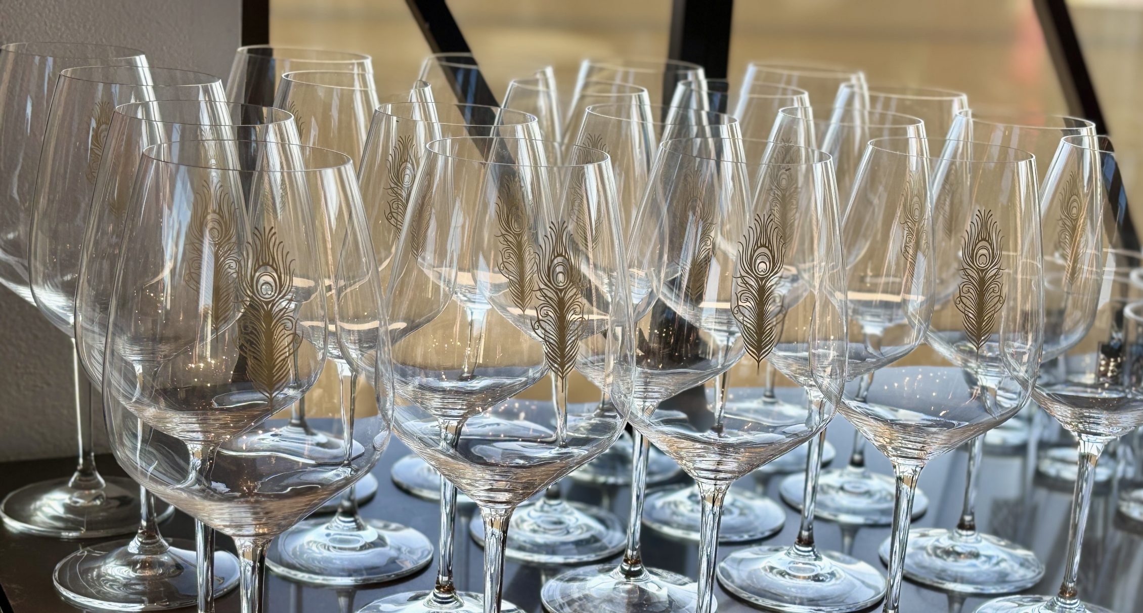 DECORATED GLASSWARE