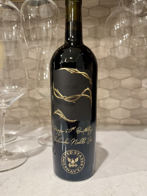 The Art Of Articulation – Wine Bottle Etching